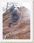 Zion 018 * Robert climbing without need for a chain * Robert climbing without need for a chain * 1920 x 2560 * (1.05MB)